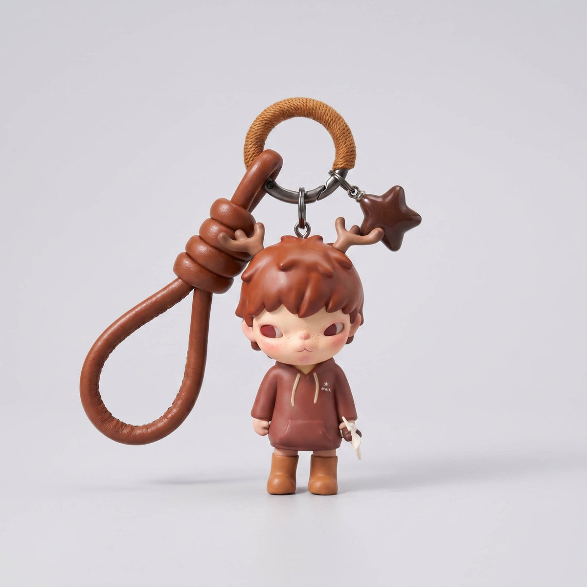 Limited Genuine Hirono DIY Keychain Unique Girl Handmade Full Series