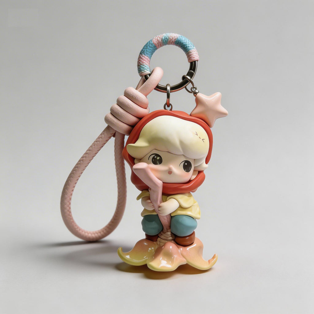 Limited Genuine Dimoo DIY Keychain Unique Girl Handmade Full Series