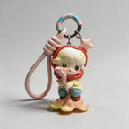 Limited Genuine Dimoo DIY Keychain Unique Girl Handmade Full Series