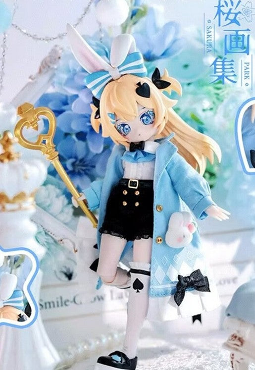 Authentic Sakura Park Reconstruct Different Images 18cm/7in Bjd Dressable Figure