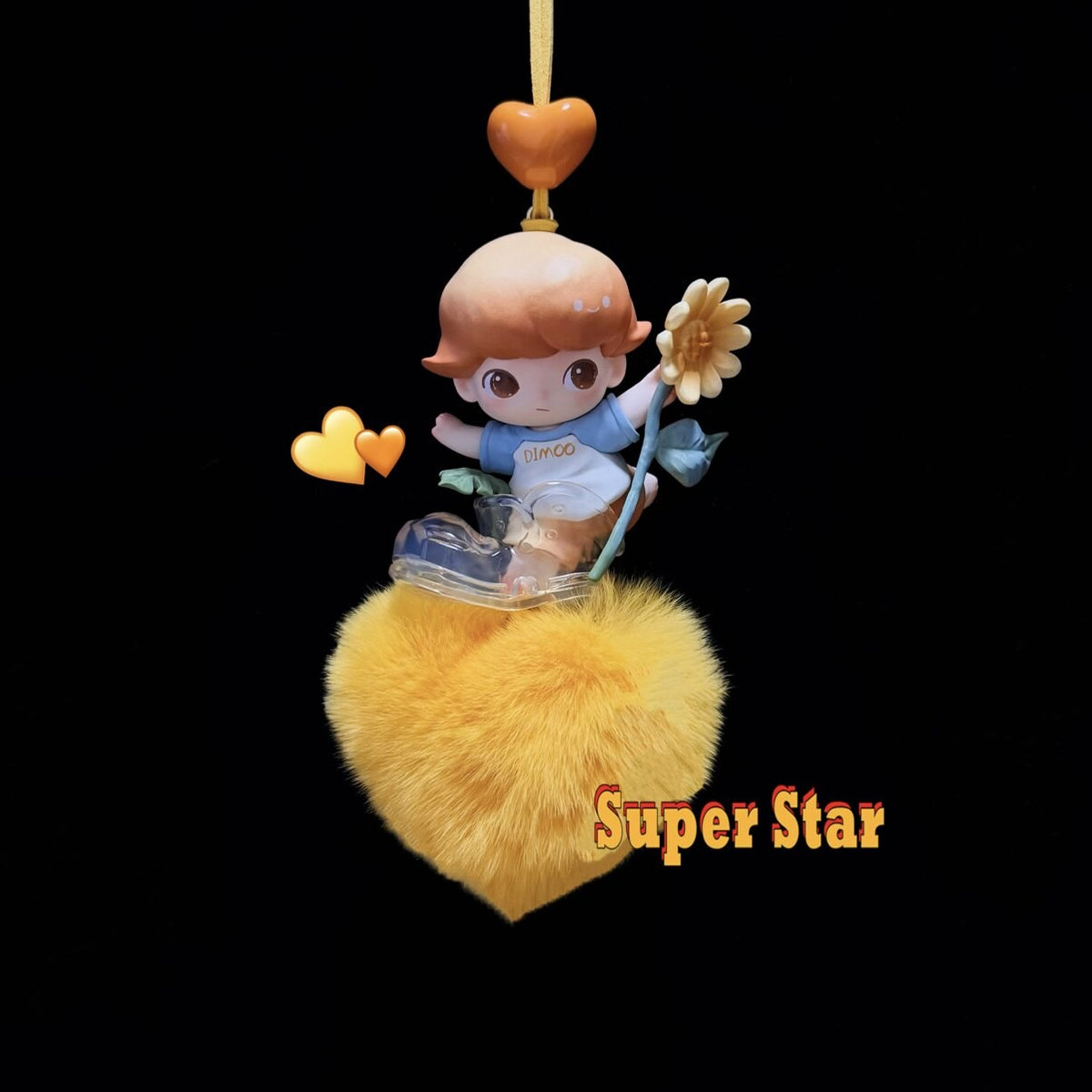 Genuine Limited Dimoo DIY Rearview Mirror Ornament Handmade Full Series