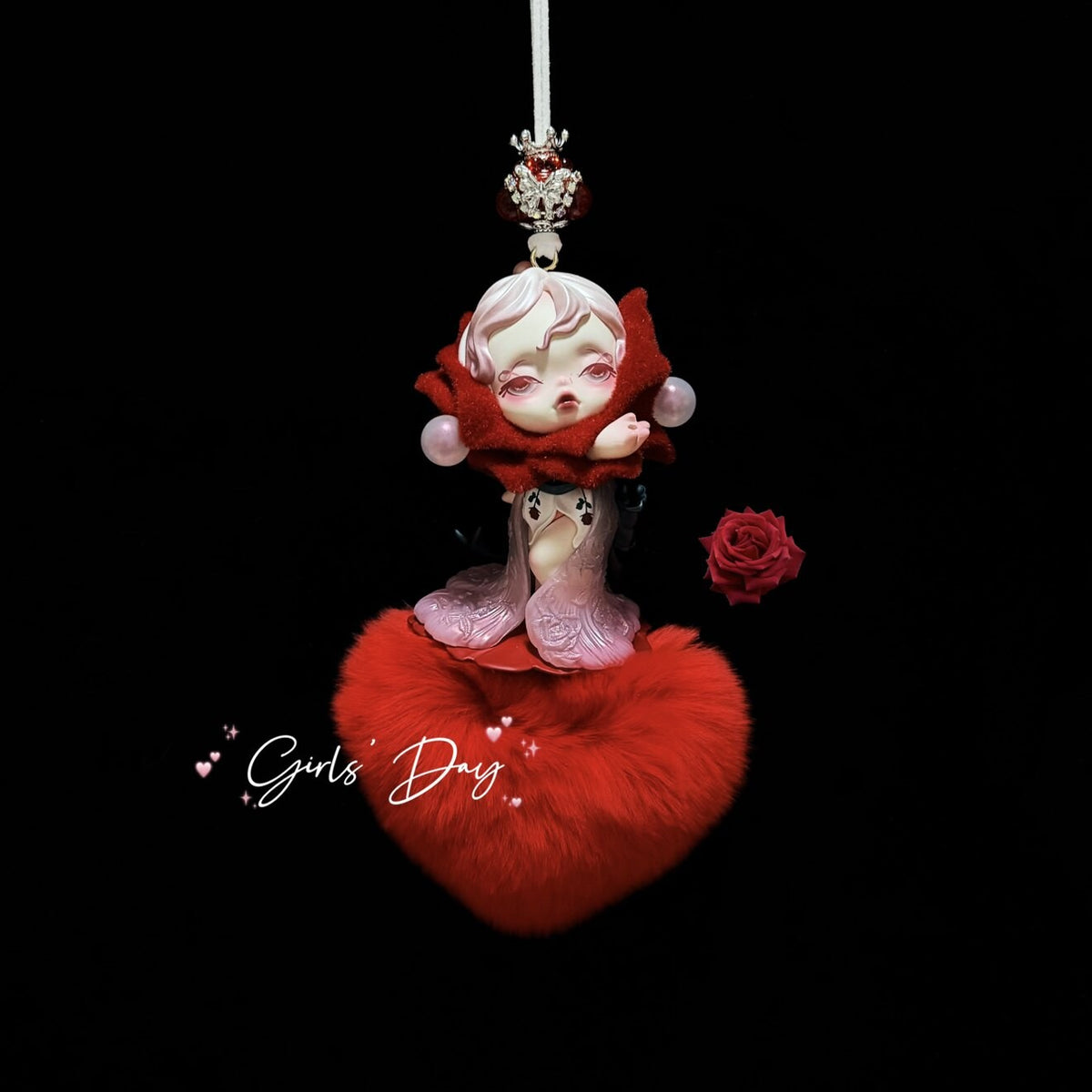 Limited Genuine Skullpanda DIY Rearview Mirror Ornament Handmade Full Series
