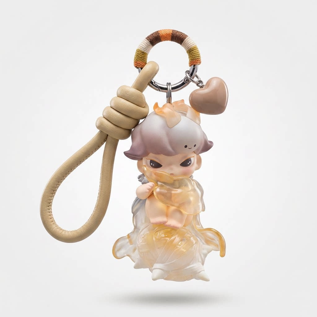 Limited Genuine Dimoo DIY Keychain Unique Girl Handmade Full Series