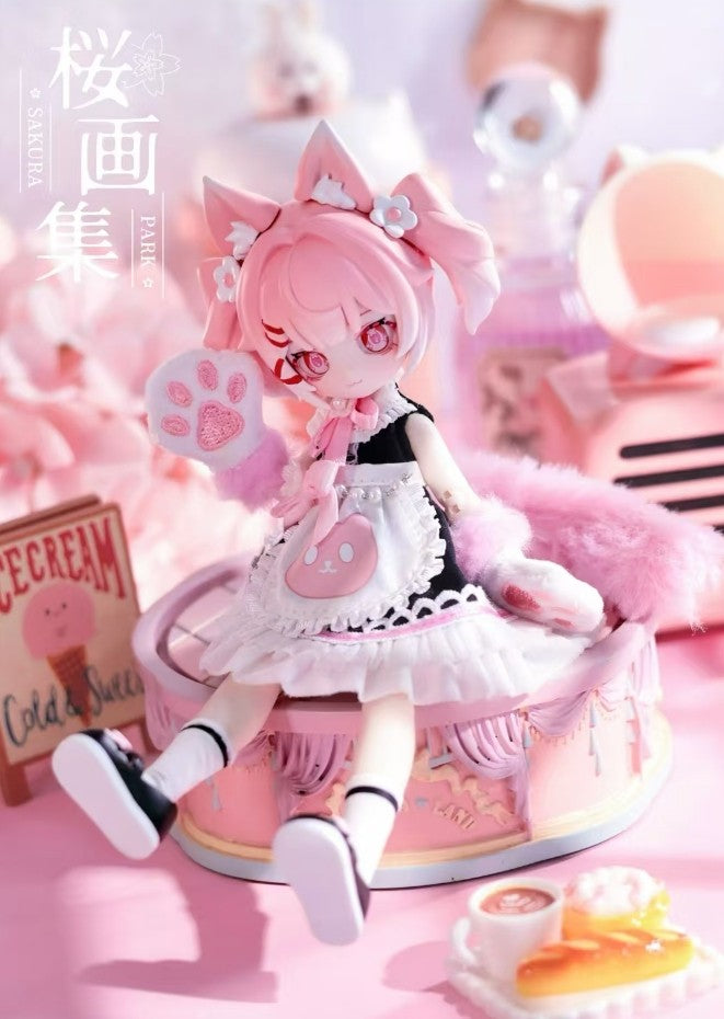 Authentic Sakura Park Reconstruct Different Images 18cm/7in Bjd Dressable Figure