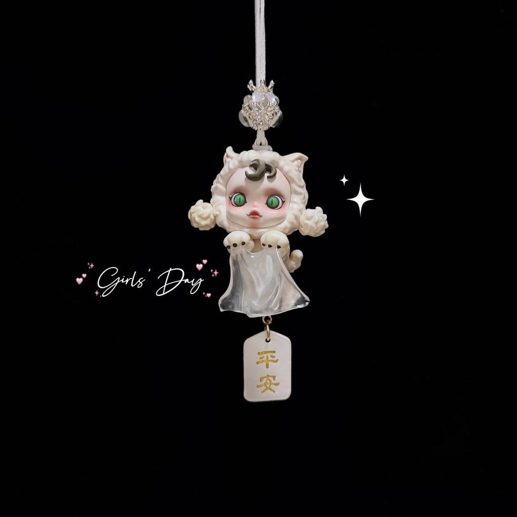 Limited Genuine Skullpanda DIY Rearview Mirror Ornament Handmade Full Series