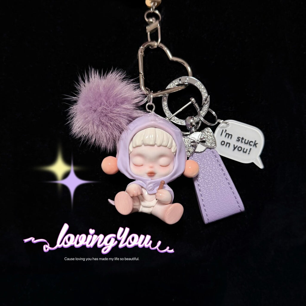 Skullpanda Limited Genuine DIY Keychain Ornament Handmade Full Series