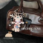 Limited Genuine Skullpanda DIY Keychain Ornament Handmade Full Series
