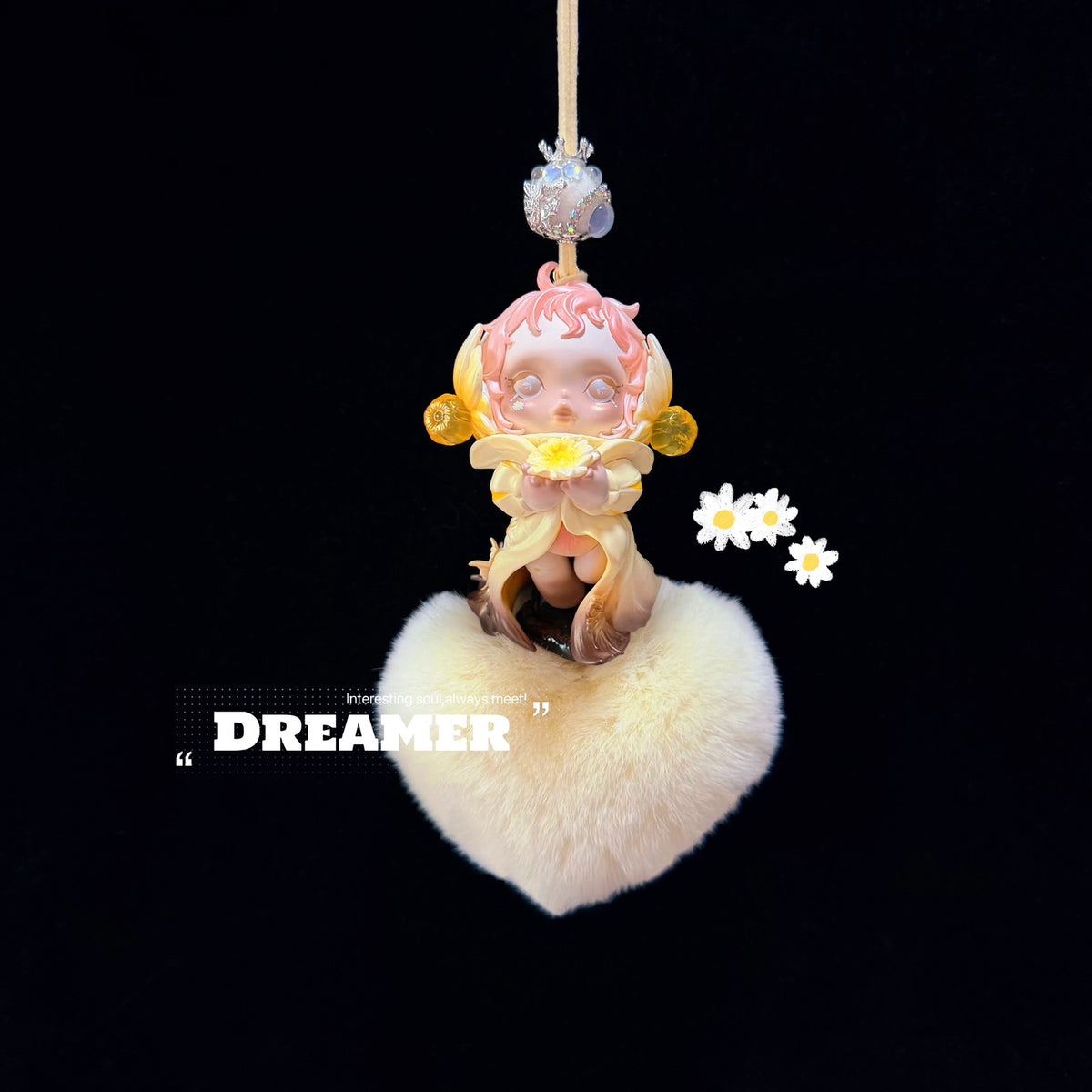Limited Genuine Skullpanda DIY Rearview Mirror Ornament Handmade Full Series