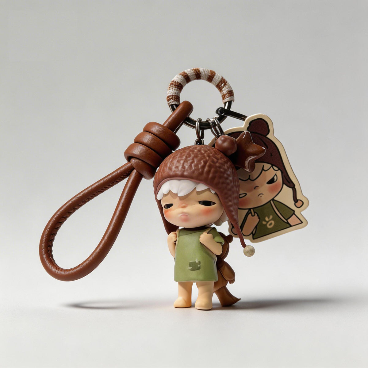 Limited Genuine Hirono DIY Keychain Unique Girl Handmade Full Series
