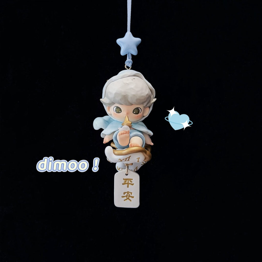 Limited Genuine Dimoo DIY Rearview Mirror Ornament Handmade Full Series