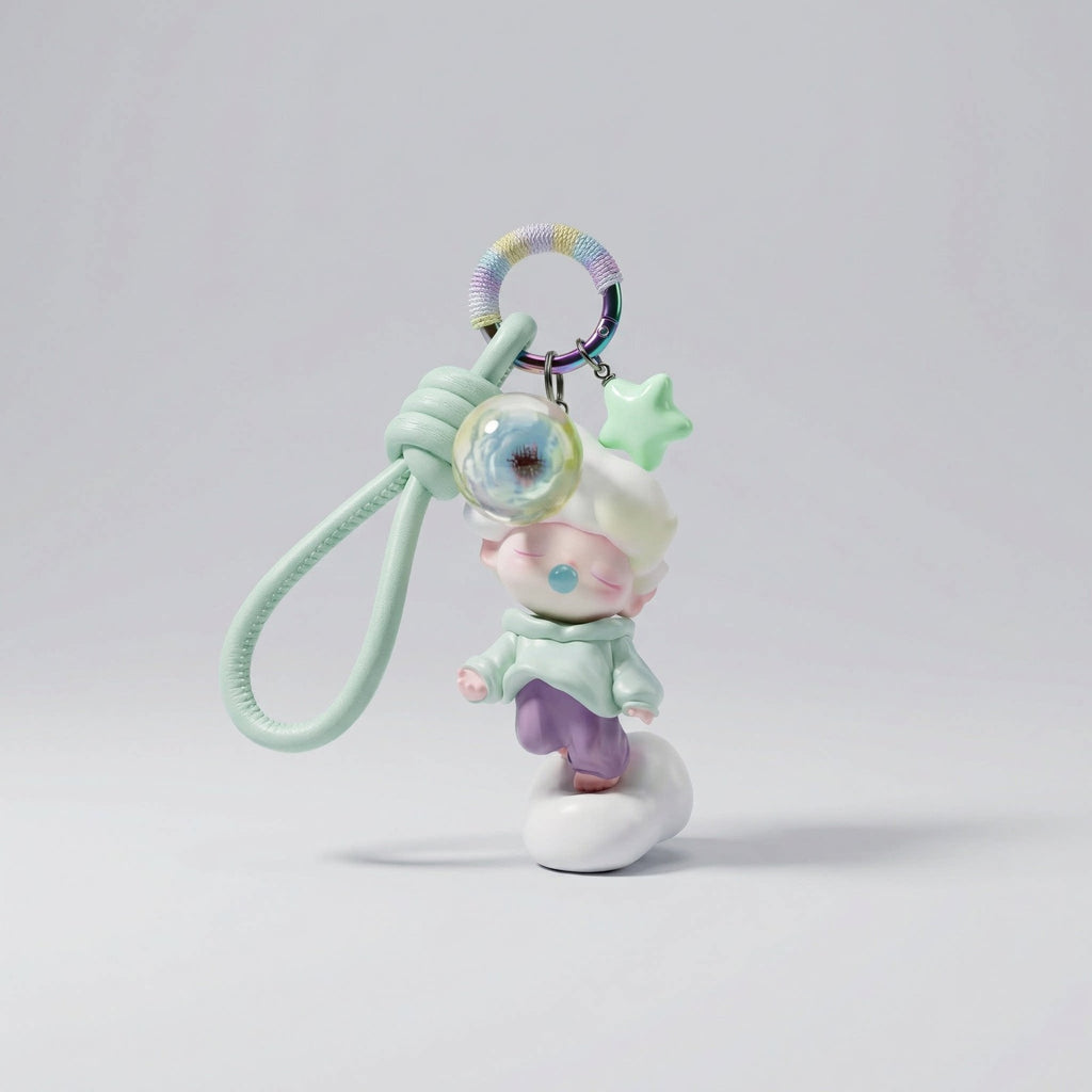 Limited Genuine Dimoo DIY Keychain Unique Girl Handmade Full Series