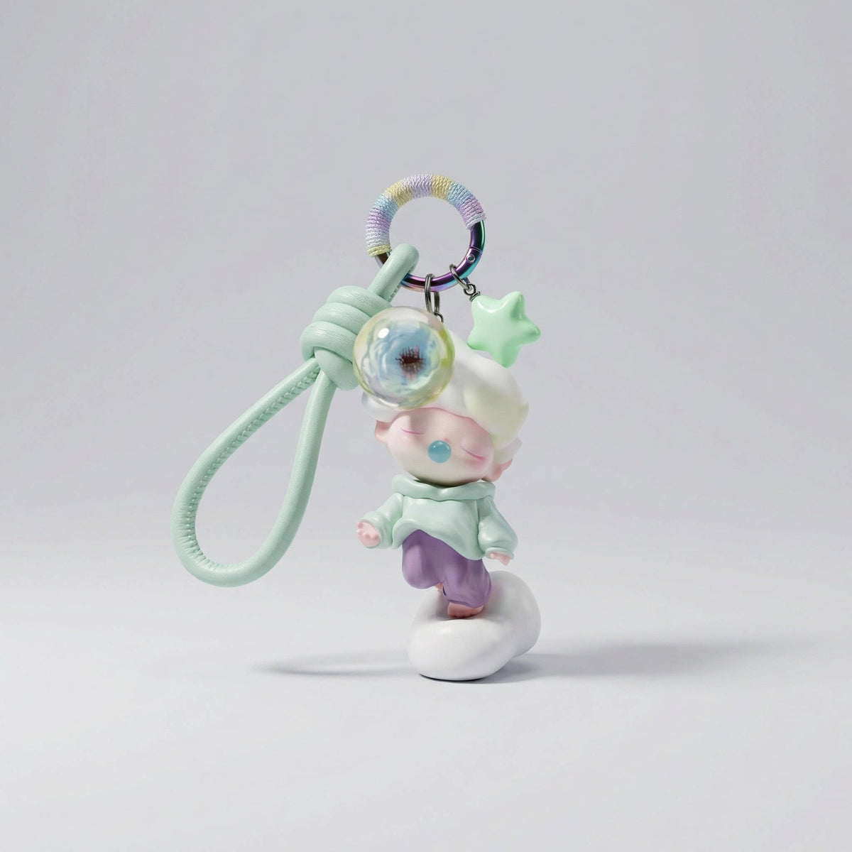 Limited Genuine Dimoo DIY Keychain Unique Girl Handmade Full Series