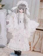Authentic Come4Free Minty Feather Fog Poem 22cm/8.6In Dressable BJD Action Figure