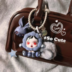 Limited Genuine Skullpanda DIY Keychain Ornament Handmade Full Series