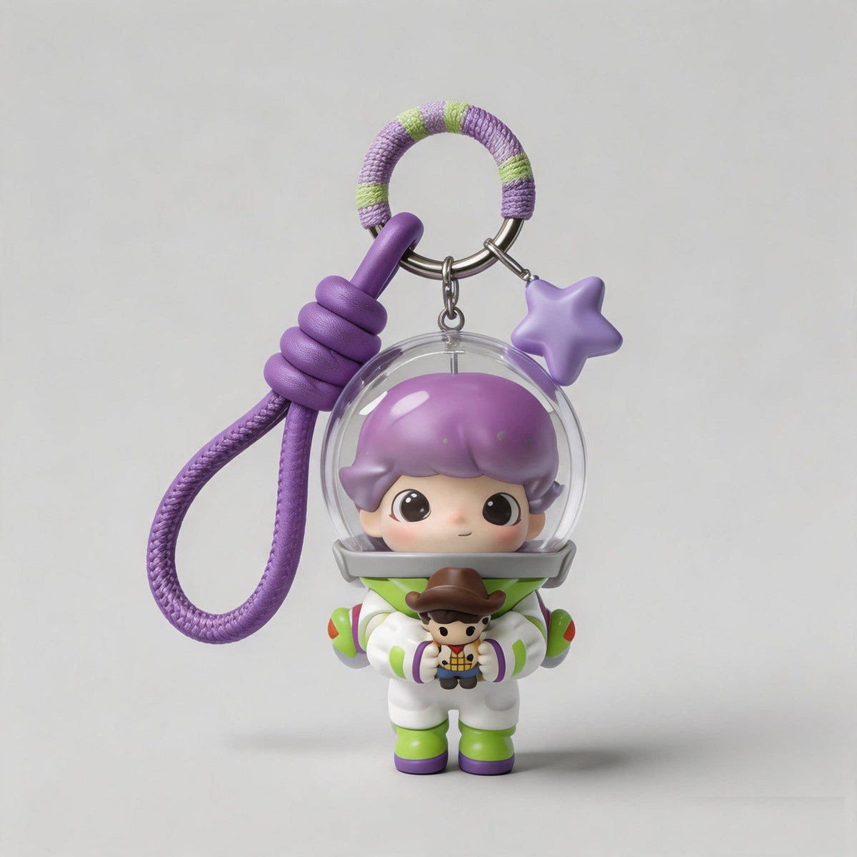 Limited Genuine Dimoo DIY Keychain Handmade DIMOO WORLD × PIXAR