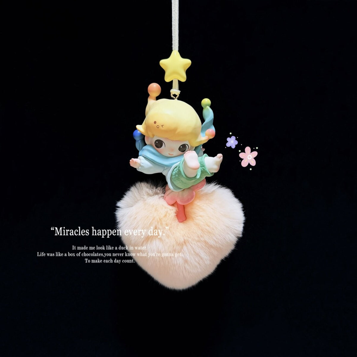 Genuine Limited Dimoo DIY Rearview Mirror Ornament Handmade Full Series