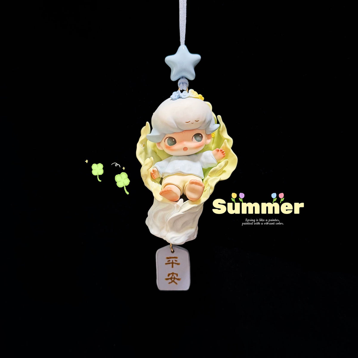 Dimoo Limited Genuine DIY Rearview Mirror Ornament Handmade Full Series