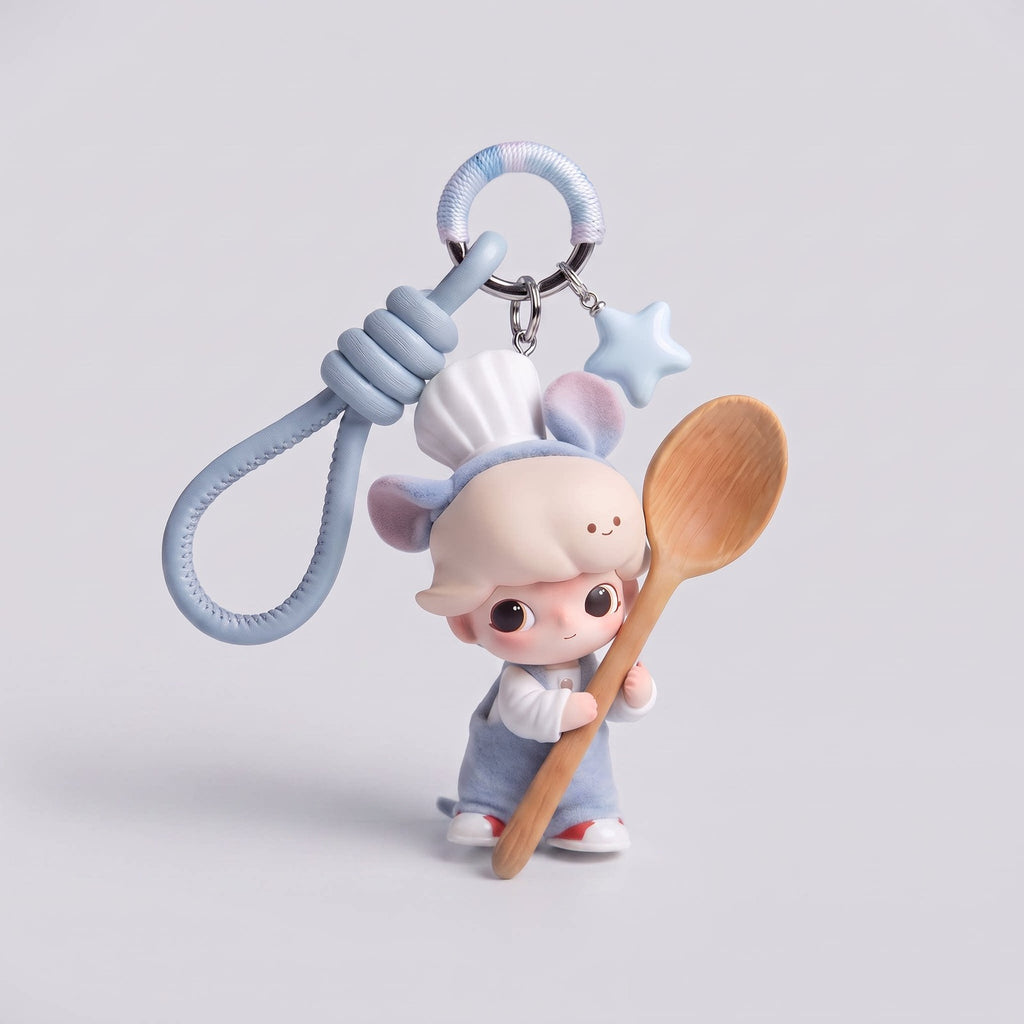 Limited Genuine Dimoo DIY Keychain Handmade DIMOO WORLD × PIXAR