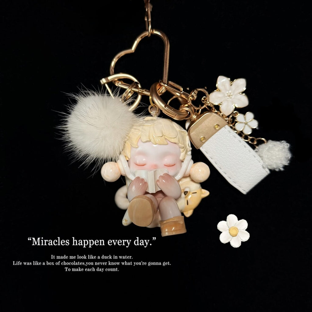 Skullpanda Limited Genuine DIY Keychain Ornament Handmade Full Series