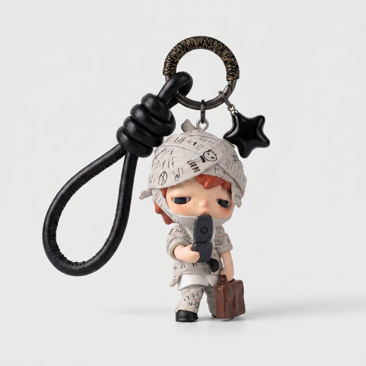 Limited Genuine Hirono DIY Keychain Unique Girl Handmade Full Series