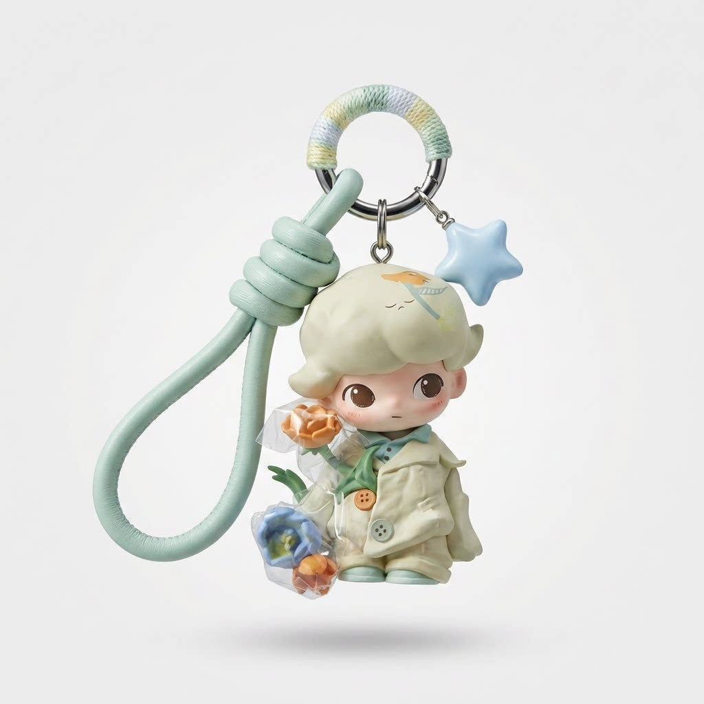 Limited Genuine Dimoo DIY Keychain Unique Girl Handmade Full Series
