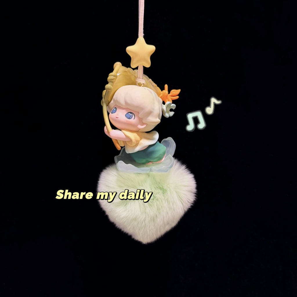 Genuine Limited Dimoo DIY Rearview Mirror Ornament Handmade Full Series