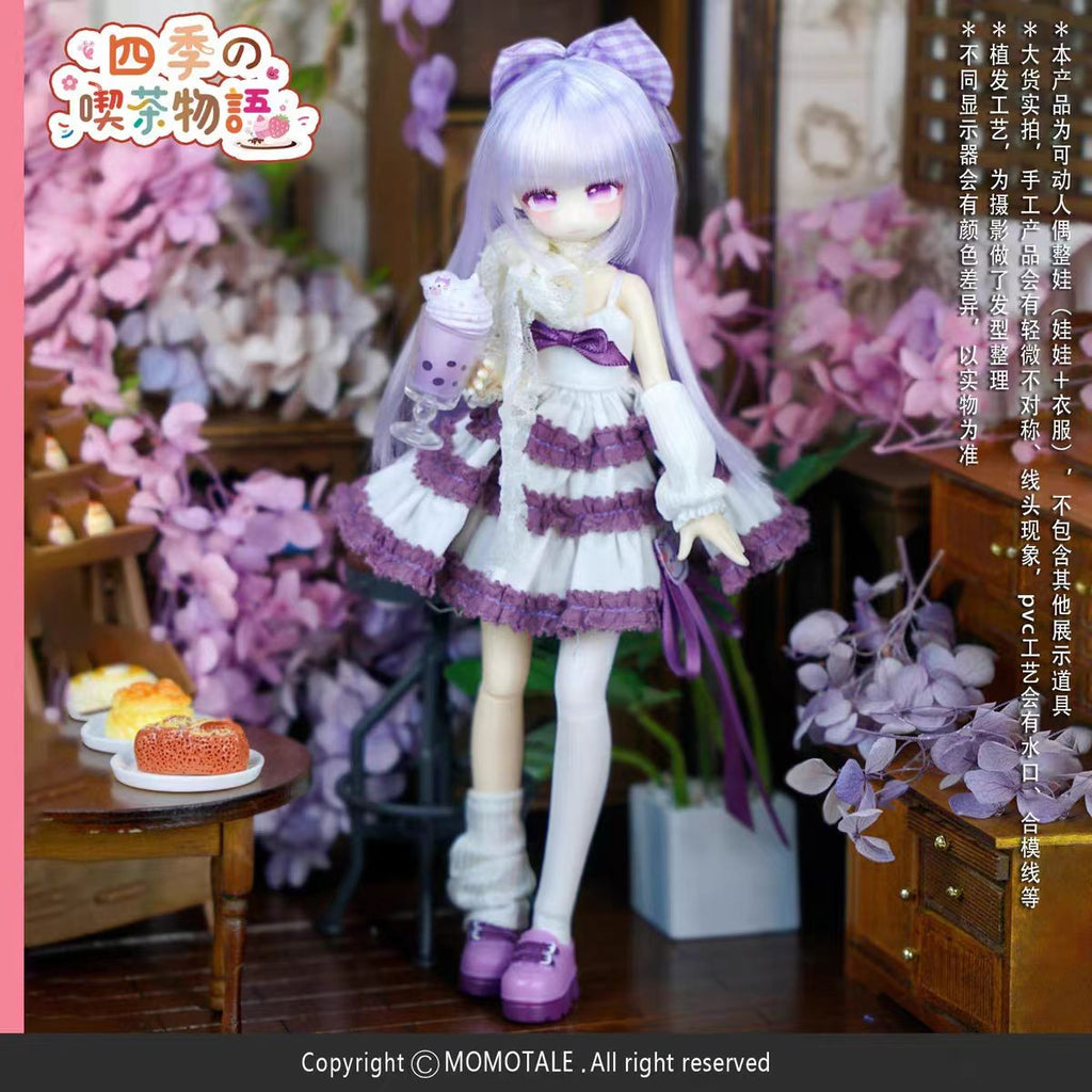 Momotale Milk Tea Series Confirmed 22cm/8.6In Bjd Dressable Figure Authentic