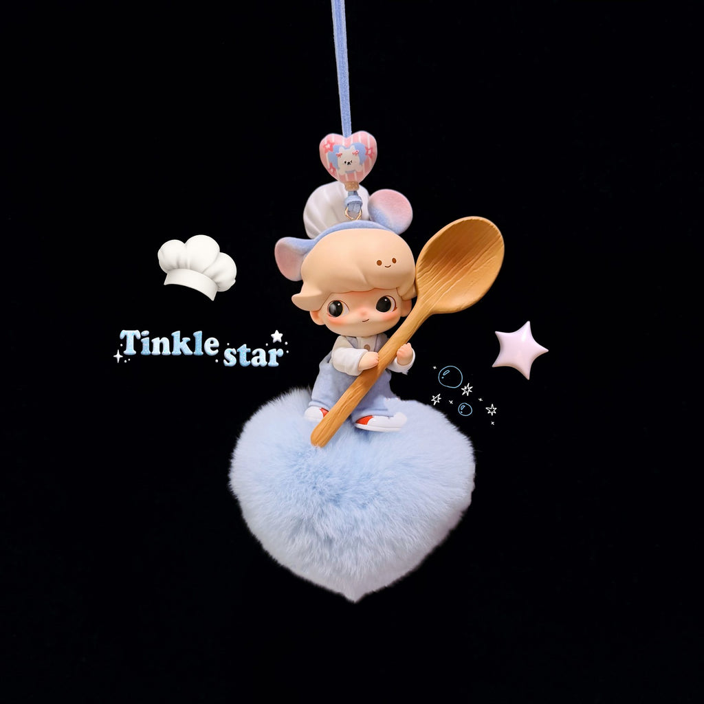Limited Genuine Dimoo DIY Rearview Mirror Ornament Handmade Full Series