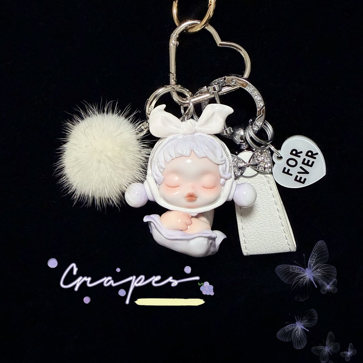 Skullpanda Limited Genuine DIY Keychain Ornament Handmade Full Series