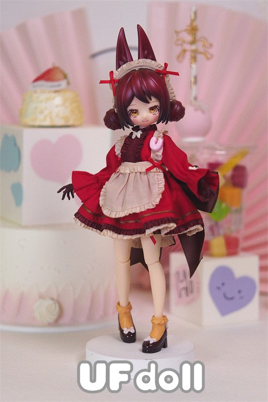 Ufdoll Mini Drink 27cm/10.6In Bjd Doll Dressable Confirmed Figure Box Authentic