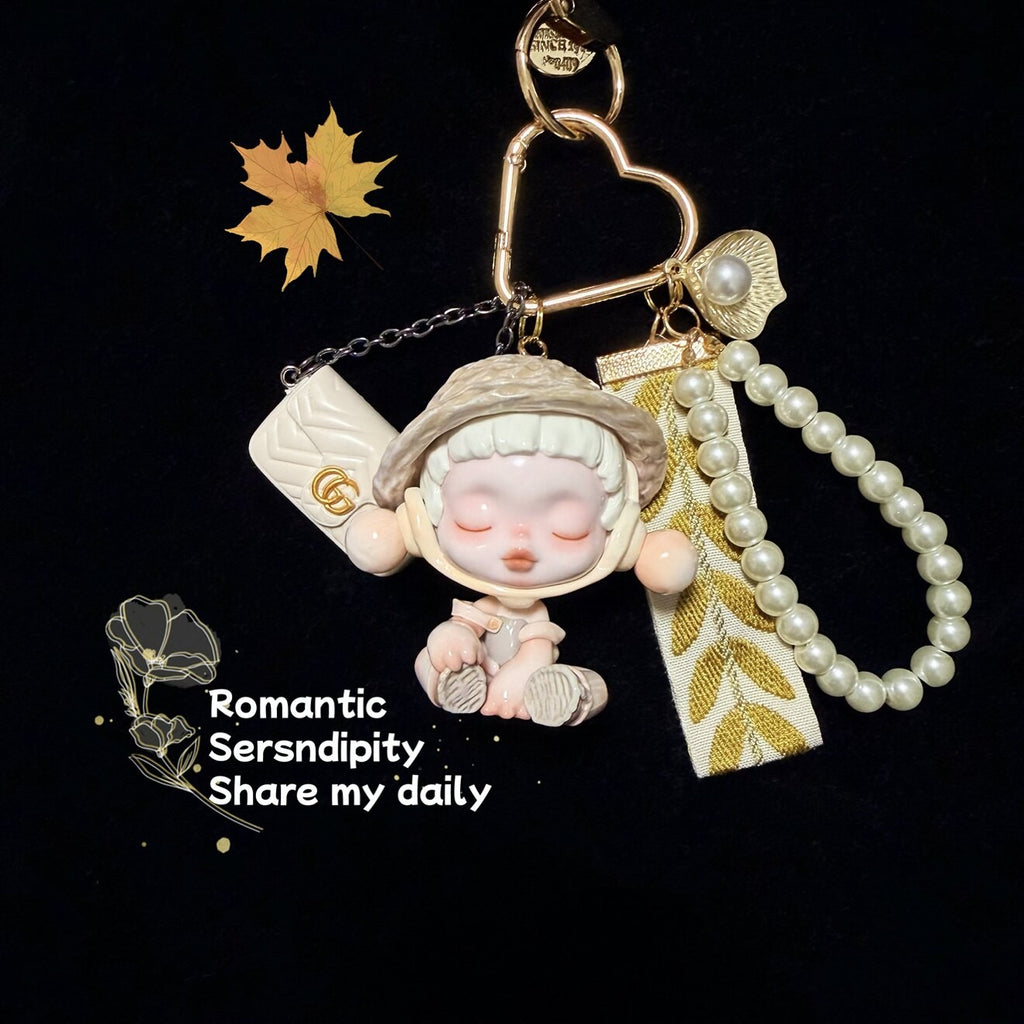 Skullpanda Limited Genuine DIY Keychain Ornament Handmade Full Series