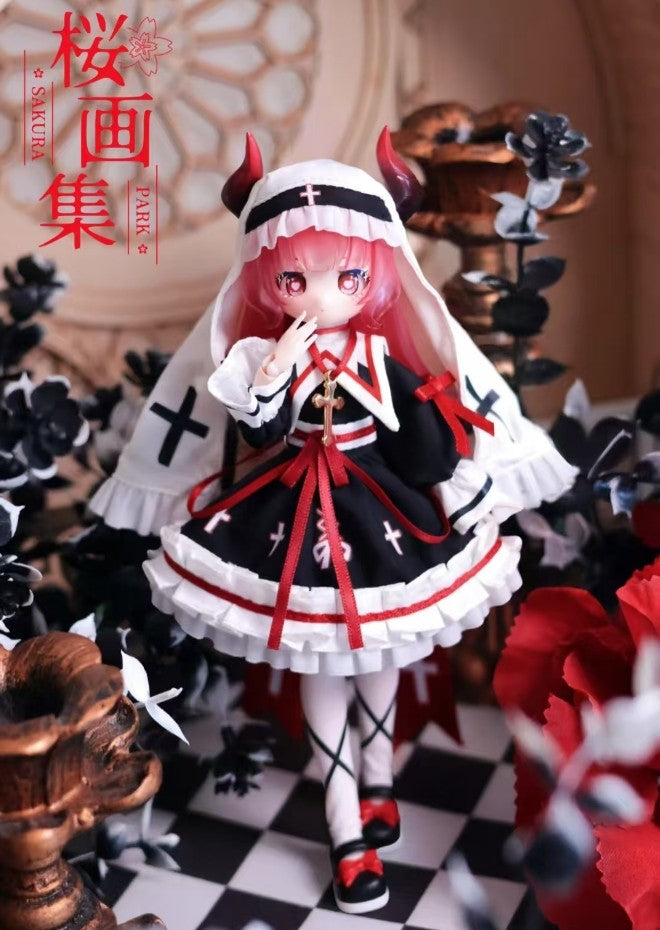 Authentic Sakura Park Reconstruct Different Images 18cm/7in Bjd Dressable Figure