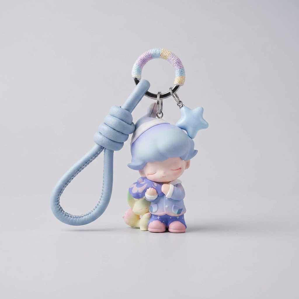 Limited Genuine Dimoo DIY Keychain Unique Girl Handmade Full Series
