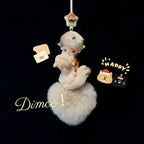 Limited Genuine Dimoo DIY Rearview Mirror Ornament Handmade Full Series
