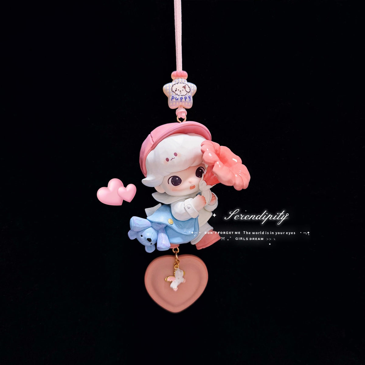Genuine Limited Dimoo DIY Rearview Mirror Ornament Handmade Full Series