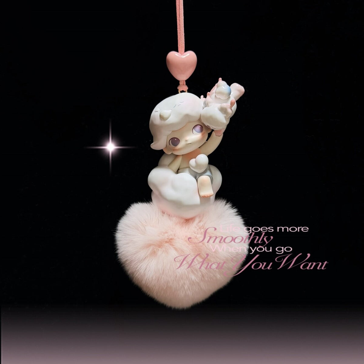 Limited Genuine Dimoo DIY Rearview Mirror Ornament Handmade Full Series