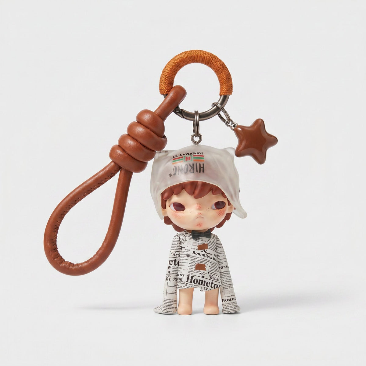 Limited Genuine Hirono DIY Keychain Unique Girl Handmade Full Series