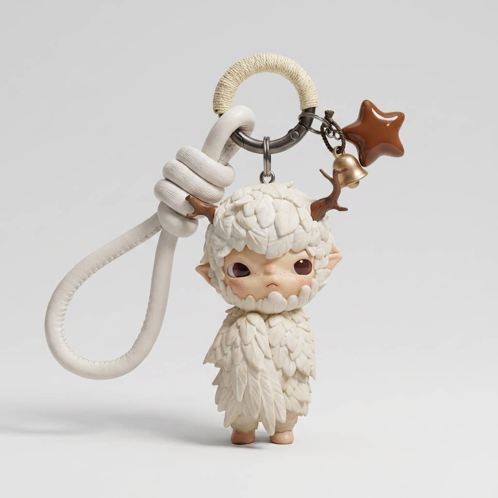 Limited Genuine Hirono DIY Keychain Unique Girl Handmade Full Series