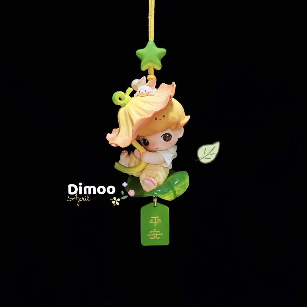 Genuine Limited Dimoo DIY Rearview Mirror Ornament Handmade Full Series