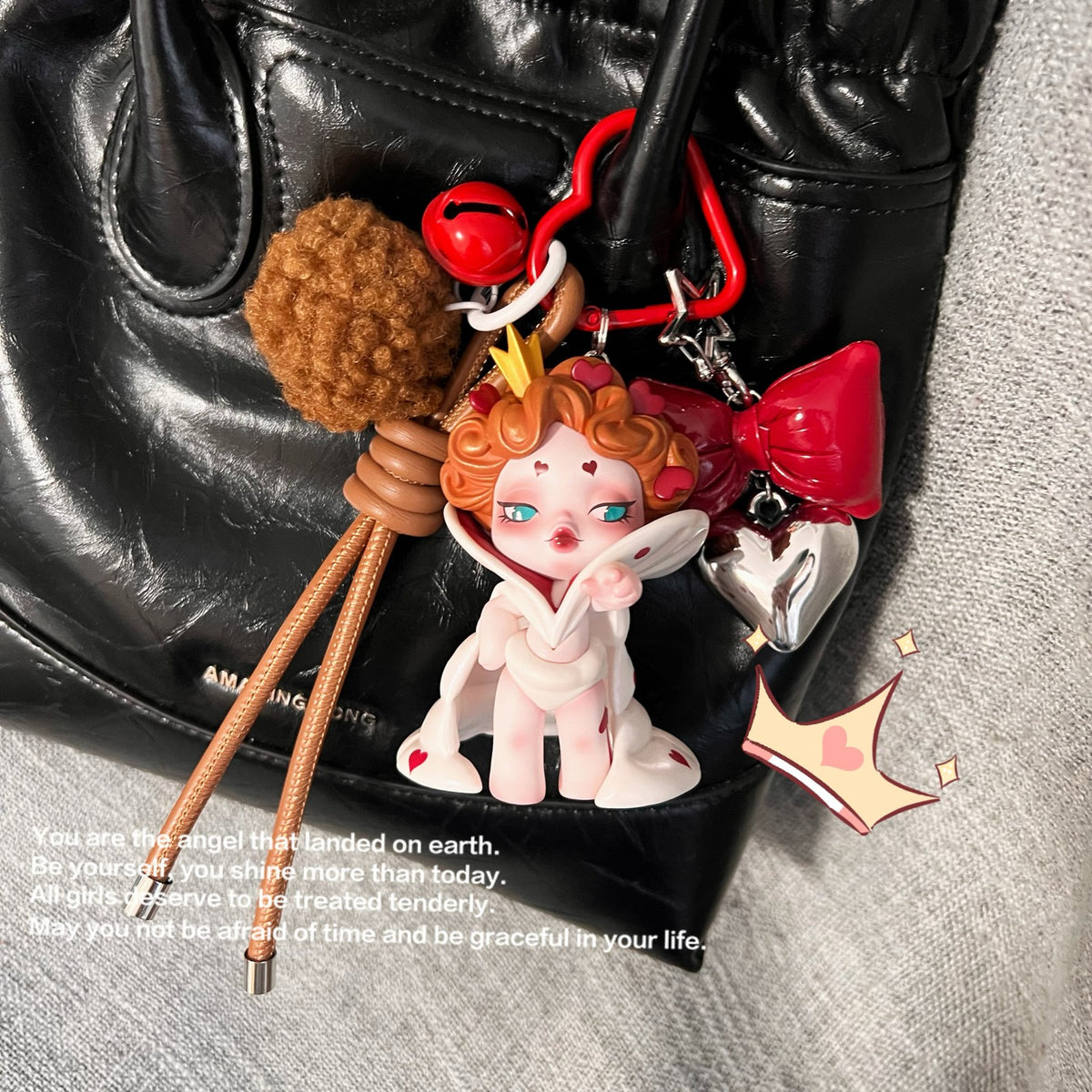 Limited Genuine Skullpanda DIY Keychain Ornament Handmade Full Series