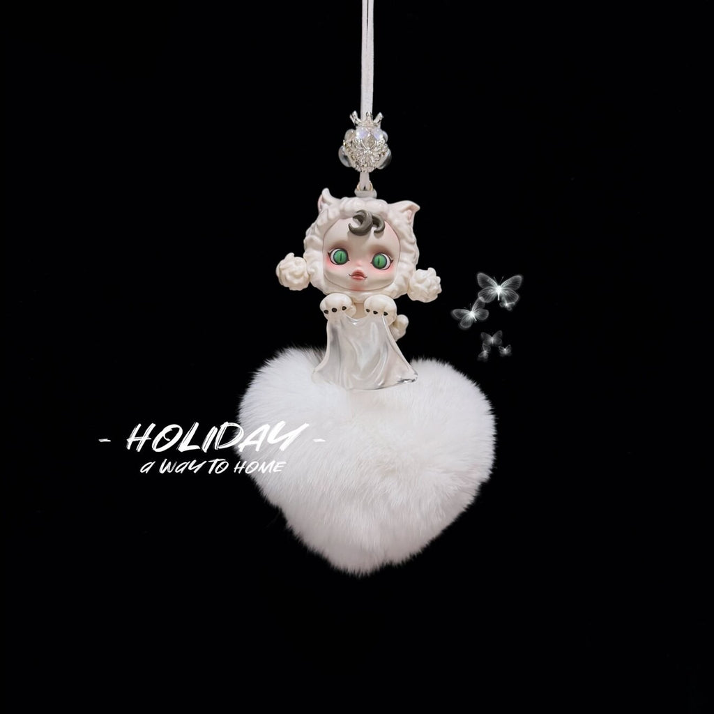 Limited Genuine Skullpanda DIY Rearview Mirror Ornament Handmade Full Series