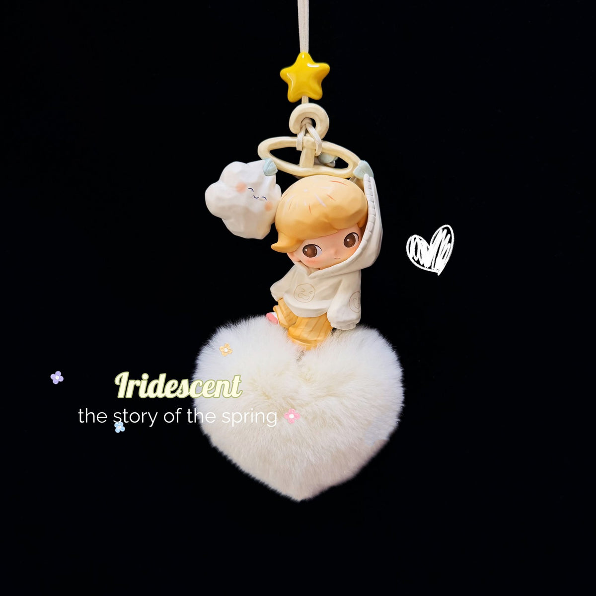 Limited Genuine Dimoo DIY Rearview Mirror Ornament Handmade Full Series