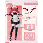 Neo Eden Angel & Demon Confirmed 8.6In Bjd Doll Confirmed Figure Box Authentic