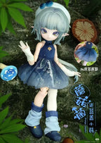 Authentic Mogo Bloom Mushroom 14.2cm/5.5In Bjd Doll Dressable Action Figure