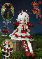 Authentic Mogo Bloom Mushroom 14.2cm/5.5In Bjd Doll Dressable Action Figure