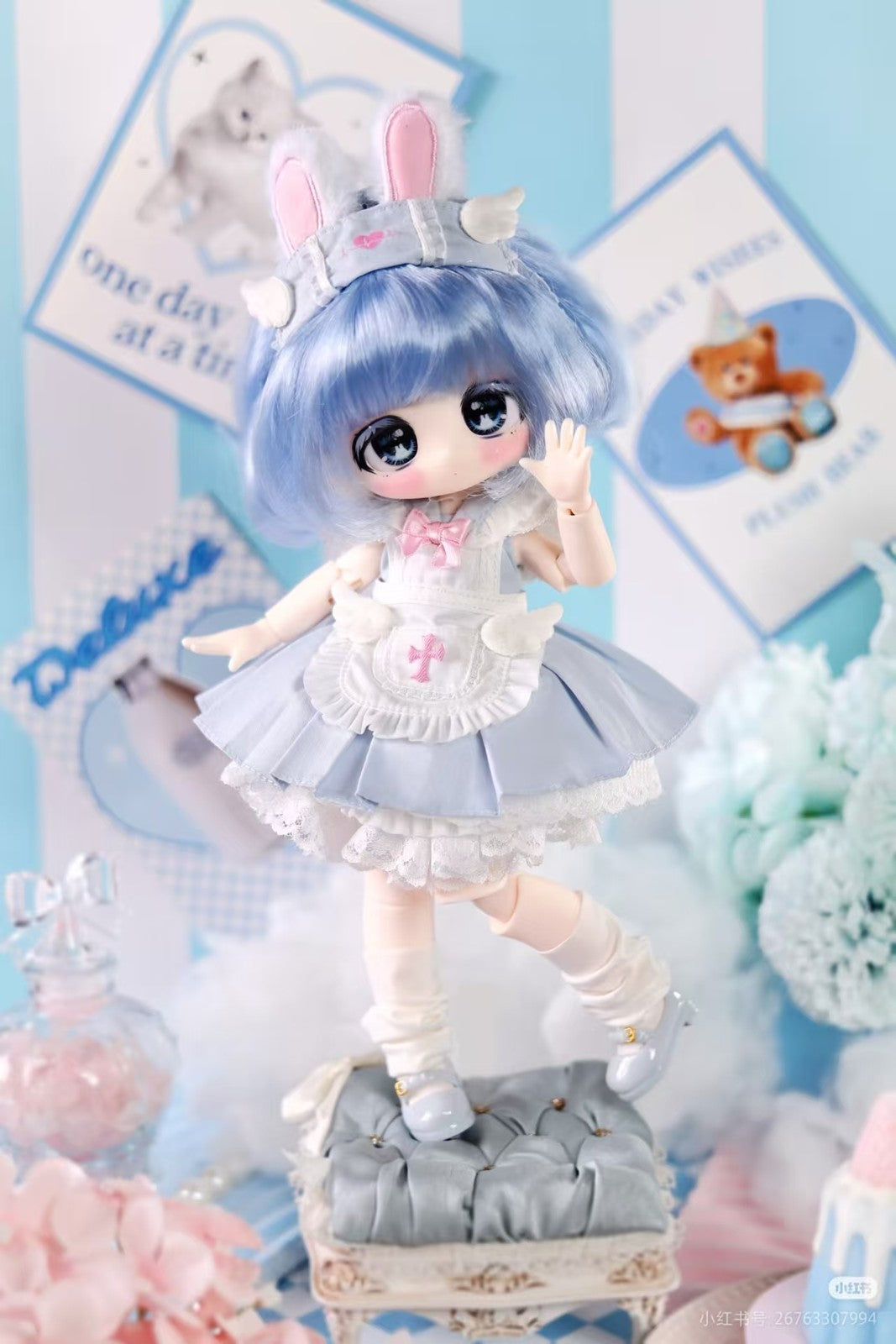 Sweet Velvet Window Display 10.2In BJD Dressable Confirmed Action Figure Authentic