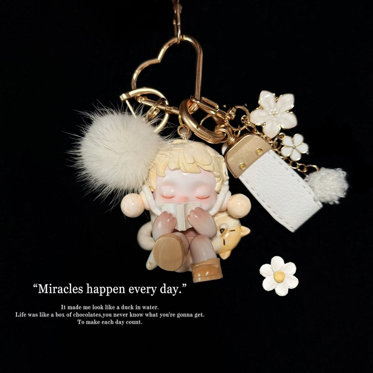 Skullpanda Limited Genuine DIY Keychain Ornament Handmade Full Series