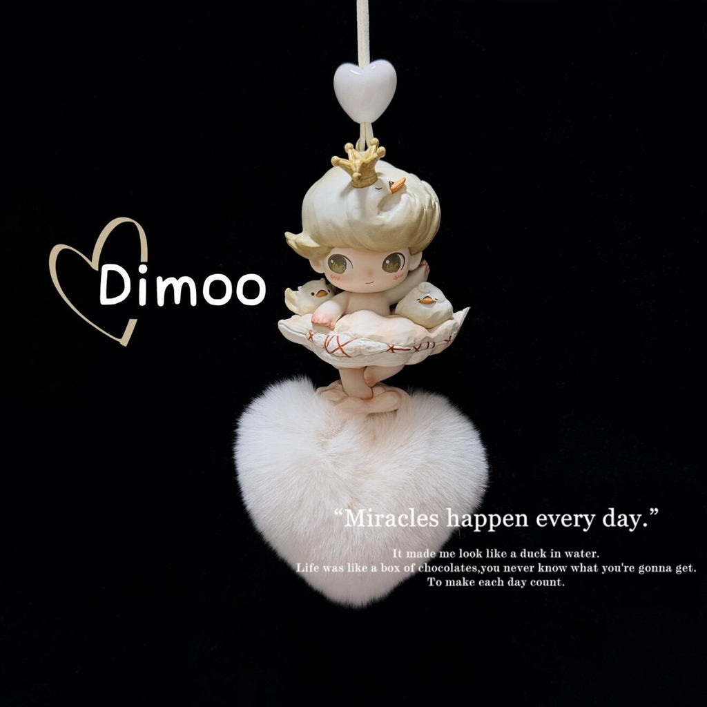 Limited Genuine Dimoo DIY Rearview Mirror Ornament Handmade Full Series