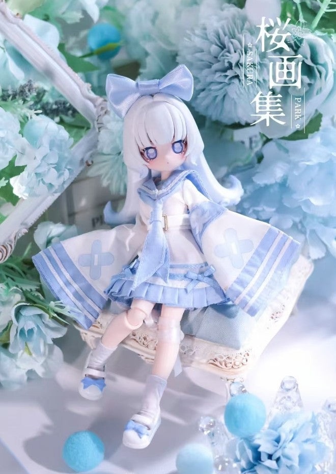 Authentic Sakura Park Reconstruct Different Images 18cm/7in Bjd Dressable Figure