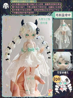 Authentic Mogo Bloom Mushroom 14.2cm/5.5In Bjd Doll Dressable Action Figure